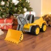 Big Power Worker Maxi Loader Push Excavator Περπατούρα Αυτοκινητάκι Ride On για 12+ Μηνών Κίτρινη