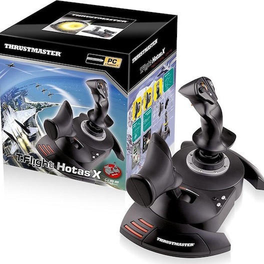 Thrustmaster T-Flight Hotas X Joystick Ενσύρματο Συμβατό με PC