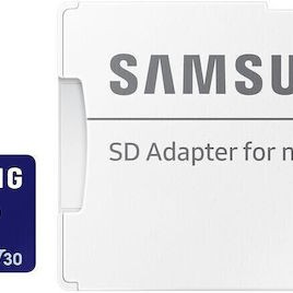 Samsung Pro Plus (2023) microSDXC 512GB U3 V30 A2 UHS-I με αντάπτορα
