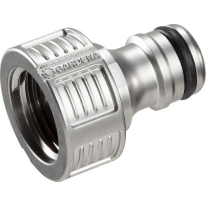 Gardena Premium 18240-50 Ρακόρ Βρύσης 21mm Ασημί