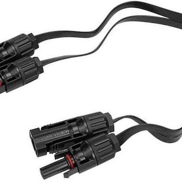EcoFlow Mc4 Καλώδιο DC 0.5m EFL-SUPERFLATMC4CABLE 1τμχ