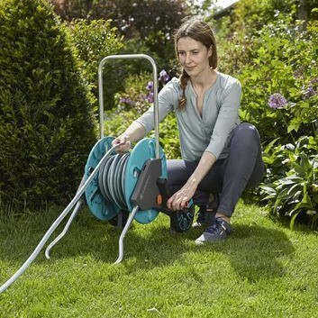 Gardena Classic Aquaroll Τροχήλατη Ανέμη Ποτίσματος για Λάστιχο έως 20m