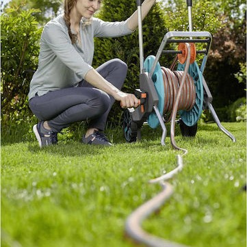 Gardena Aquaroll M Easy Τροχήλατη Ανέμη Ποτίσματος χωρίς Λάστιχο