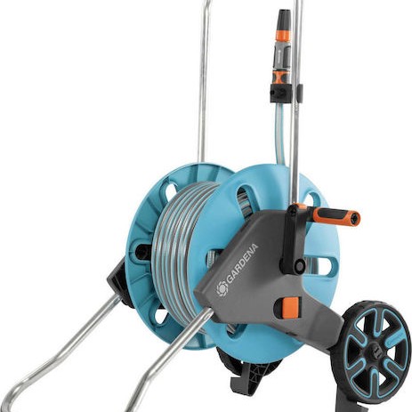 Gardena Τροχήλατη Ανέμη Ποτίσματος με Λάστιχο 20m Classic Aquaroll