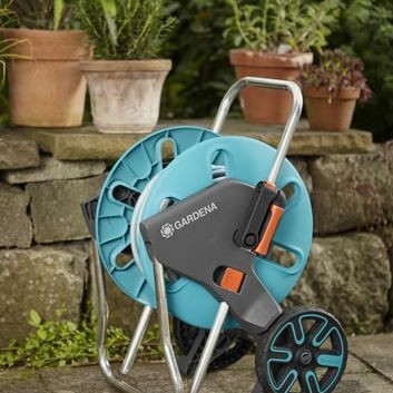 Gardena Τροχήλατη Ανέμη Ποτίσματος με Λάστιχο 20m Classic Aquaroll