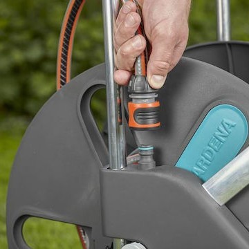 Gardena Τροχήλατη Ανέμη Ποτίσματος για Λάστιχο έως 100m Classic Cleverroll L Easy