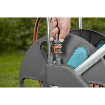 Gardena Τροχήλατη Ανέμη Ποτίσματος για Λάστιχο έως 100m Classic Cleverroll L Easy