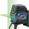 Bosch GCL 2-15 G Professional Αυτορυθμιζόμενο Γραμμικό Αλφάδι Laser Πράσινης Δέσμης 1.5V με Εύρος Εργασίας 15m