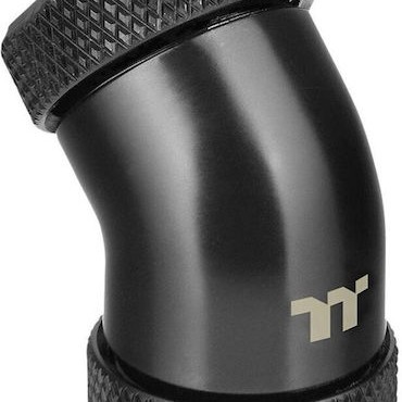 Thermaltake Pacific G1/4 PETG Tube 45-Degree dual compression 12mm OD