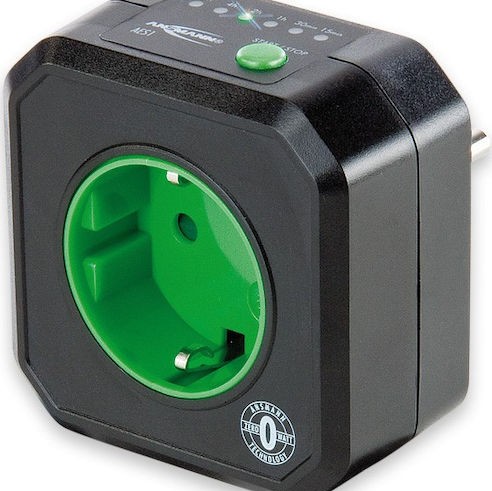 Ansmann AES1 Ψηφιακός Χρονοδιακόπτης Πρίζας Ημερήσιος με Δυνατότητα Αντίστροφης Μέτρησης