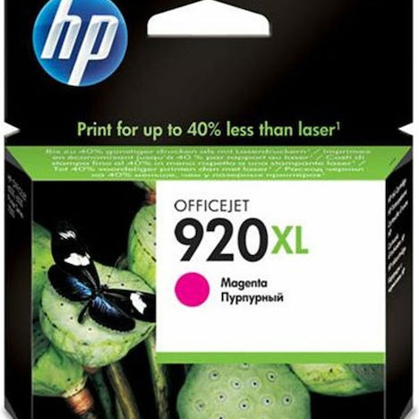 HP 920XL Γνήσιο Μελάνι Εκτυπωτή InkJet Ματζέντα (CD973AE)