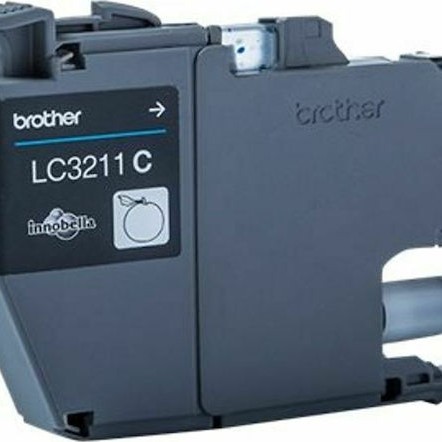 Brother LC-3211 Γνήσιο Μελάνι Εκτυπωτή InkJet Κυανό (LC-3211C)