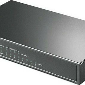 TP-LINK TL-SF1008P v4 Unmanaged L2 PoE Switch με 8 Θύρες Ethernet