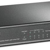 TP-LINK TL-SF1008P v4 Unmanaged L2 PoE Switch με 8 Θύρες Ethernet