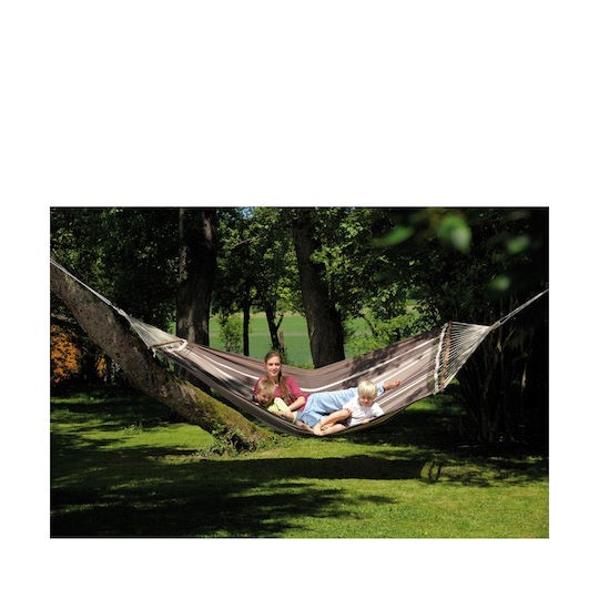 Amazonas Palacio Αιώρα Διπλή Υφασμάτινη Cafe 240x160εκ.