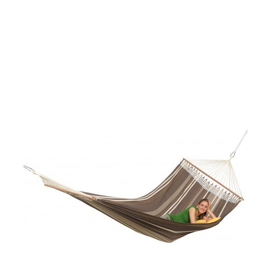 Amazonas Palacio Αιώρα Διπλή Υφασμάτινη Cafe 240x160εκ.