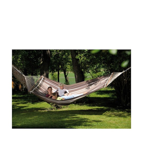 Amazonas Palacio Αιώρα Διπλή Υφασμάτινη Cafe 240x160εκ.