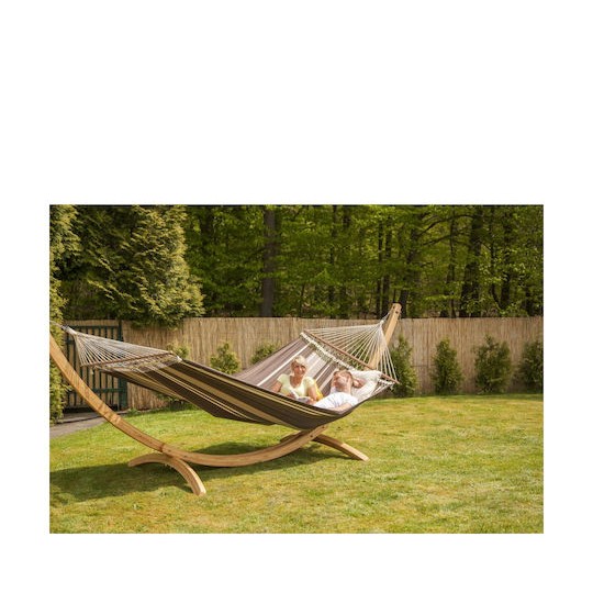 Amazonas Palacio Αιώρα Διπλή Υφασμάτινη Cafe 240x160εκ.