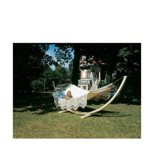 Amazonas Palacio Αιώρα King Size Υφασμάτινη Εκρού 240x160εκ.