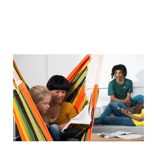 Amazonas Brasil Gigante Αιώρα-Κάθισμα Υφασμάτινη Esmeralda 200x140x140εκ.