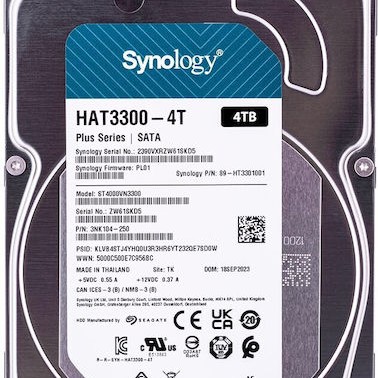 Synology 4TB HDD Σκληρός Δίσκος 3.5