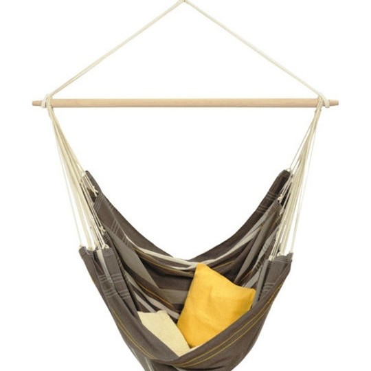 Amazonas Brasil Gigante Αιώρα-Κάθισμα Υφασμάτινη Cafe 200x140x140εκ.