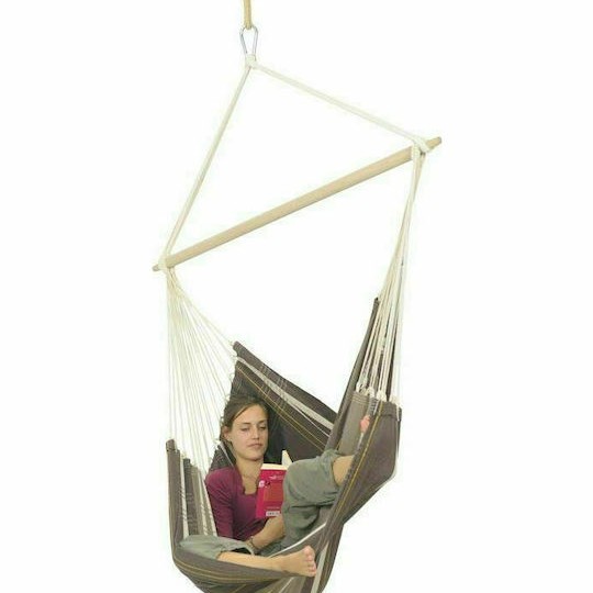 Amazonas Brasil Gigante Αιώρα-Κάθισμα Υφασμάτινη Cafe 200x140x140εκ.