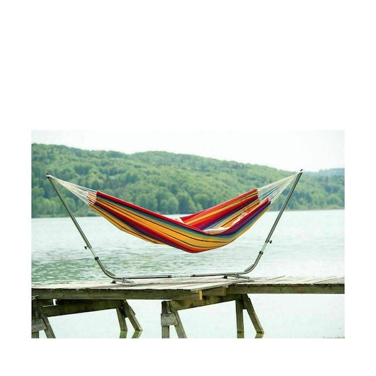 Amazonas Barbados Αιώρα Διπλή Υφασμάτινη Rainbow 230x150εκ.