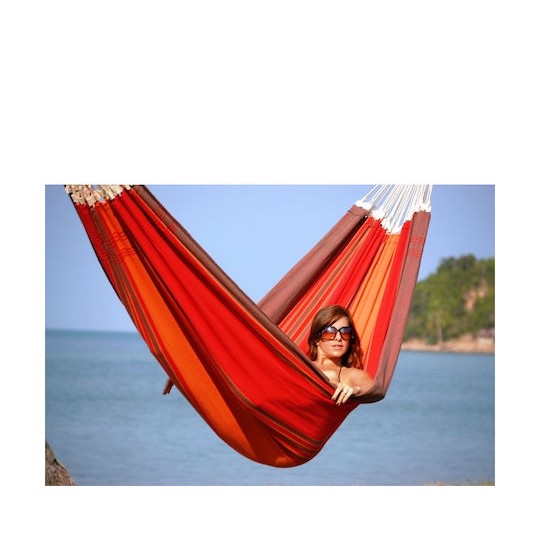 Amazonas Paradiso Αιώρα King Size Υφασμάτινη Terracotta 250x175εκ.