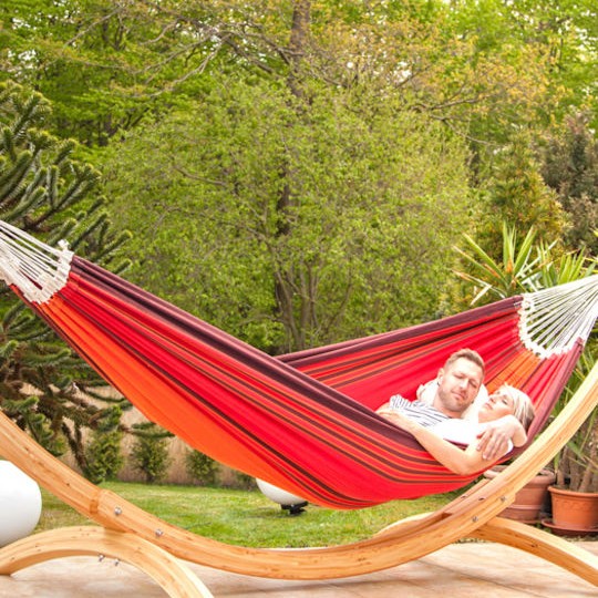 Amazonas Paradiso Αιώρα King Size Υφασμάτινη Terracotta 250x175εκ.