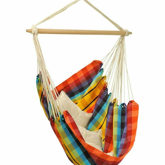 Amazonas Brasil Αιώρα-Κάθισμα Υφασμάτινη Rainbow 160x130εκ.