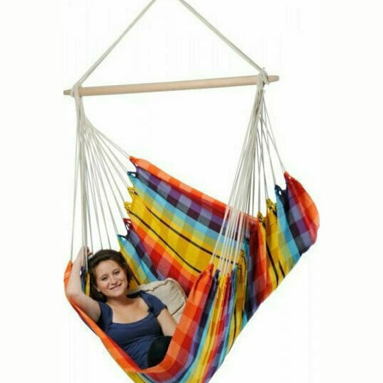 Amazonas Brasil Αιώρα-Κάθισμα Υφασμάτινη Rainbow 160x130εκ.