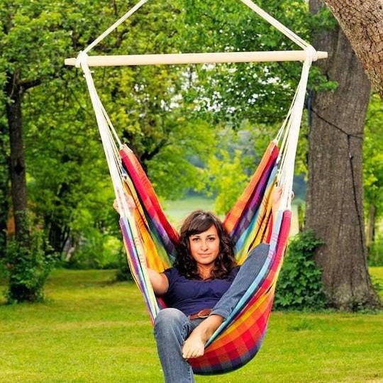 Amazonas Brasil Αιώρα-Κάθισμα Υφασμάτινη Rainbow 160x130εκ.