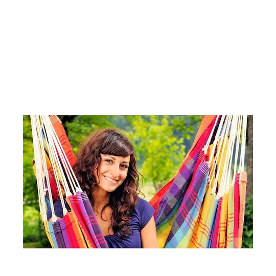 Amazonas Brasil Αιώρα-Κάθισμα Υφασμάτινη Rainbow 160x130εκ.