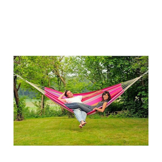 Amazonas Barbados Αιώρα Διπλή Υφασμάτινη Grenadine 230x150εκ.