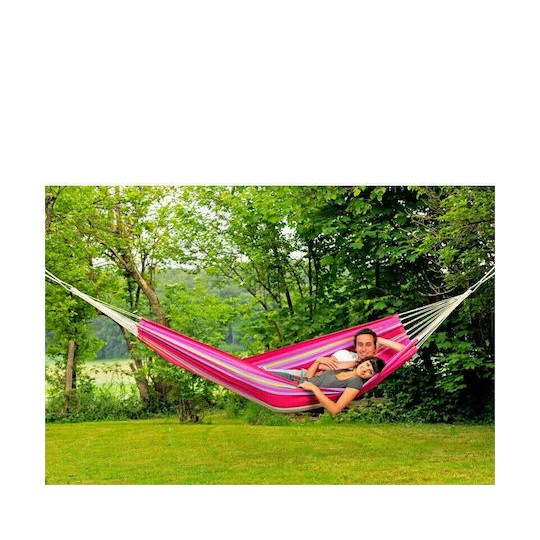 Amazonas Barbados Αιώρα Διπλή Υφασμάτινη Grenadine 230x150εκ.