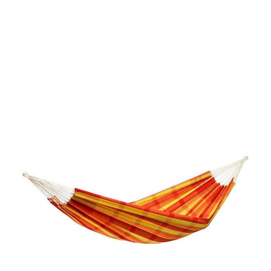 Amazonas Barbados Αιώρα Διπλή Υφασμάτινη Papaya 230x150εκ.