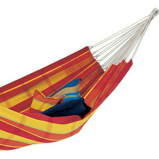 Amazonas Barbados Αιώρα Διπλή Υφασμάτινη Papaya 230x150εκ.