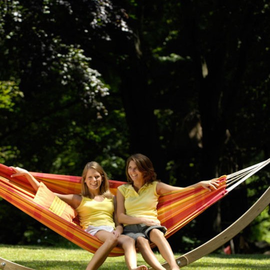 Amazonas Barbados Αιώρα Διπλή Υφασμάτινη Papaya 230x150εκ.