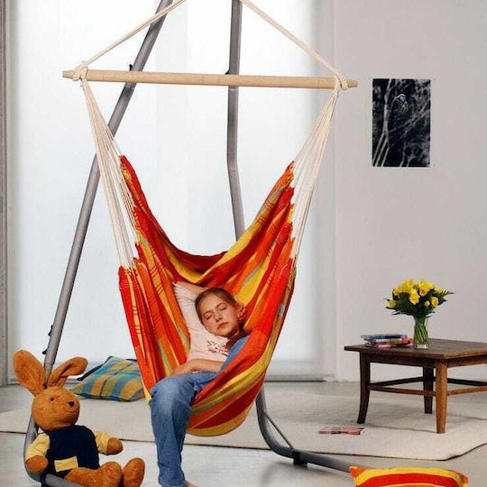 Amazonas Brasil Αιώρα-Κάθισμα Υφασμάτινη Papaya 160x130εκ.