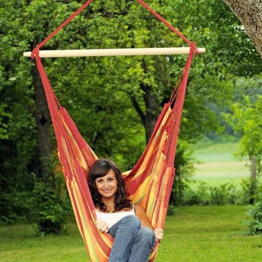 Amazonas Brasil Αιώρα-Κάθισμα Υφασμάτινη Papaya 160x130εκ.