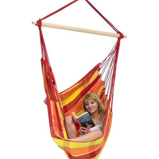 Amazonas Brasil Αιώρα-Κάθισμα Υφασμάτινη Papaya 160x130εκ.