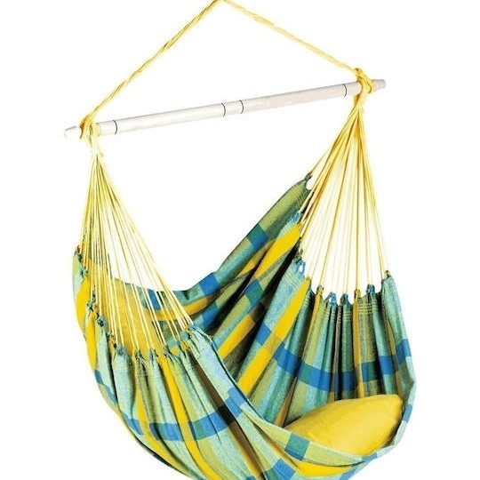 Amazonas Brasil Αιώρα-Κάθισμα Υφασμάτινη Lemon 160x130εκ.