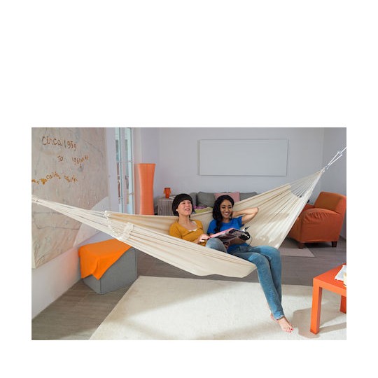 Amazonas Barbados Αιώρα Διπλή Υφασμάτινη Natura 230x150εκ.