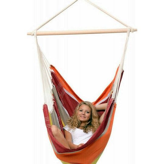 Amazonas Brasil Αιώρα-Κάθισμα Υφασμάτινη Acerola 200x140εκ.