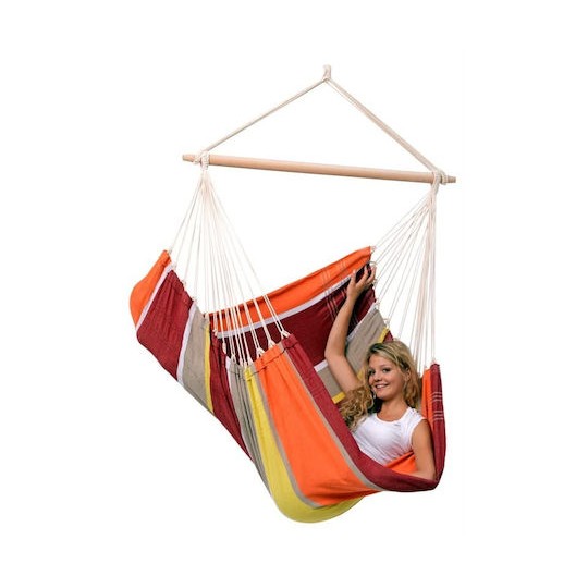 Amazonas Brasil Αιώρα-Κάθισμα Υφασμάτινη Acerola 200x140εκ.