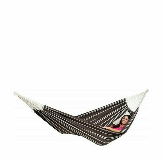 Amazonas Barbados Αιώρα Διπλή Υφασμάτινη Mocca 230x150εκ.