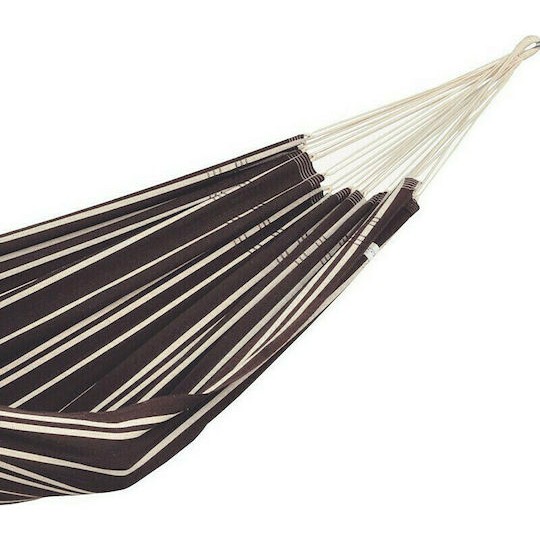 Amazonas Barbados Αιώρα Διπλή Υφασμάτινη Mocca 230x150εκ.