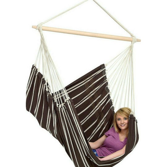 Amazonas Brasil Αιώρα-Κάθισμα Υφασμάτινη Mocca 160x130εκ.