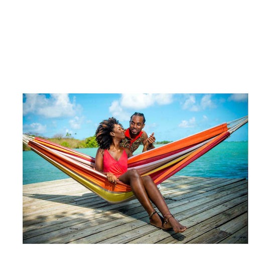 Amazonas Barbados Αιώρα Διπλή Υφασμάτινη Acerola 230x150εκ.